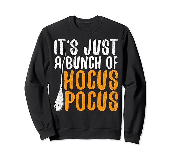 hocus pocus embroidered sweatshirt